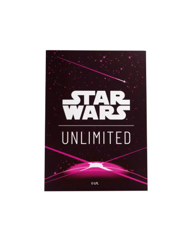 Gamegenic - Star Wars Unlimited - Art Sleevess : Card Back Magenta