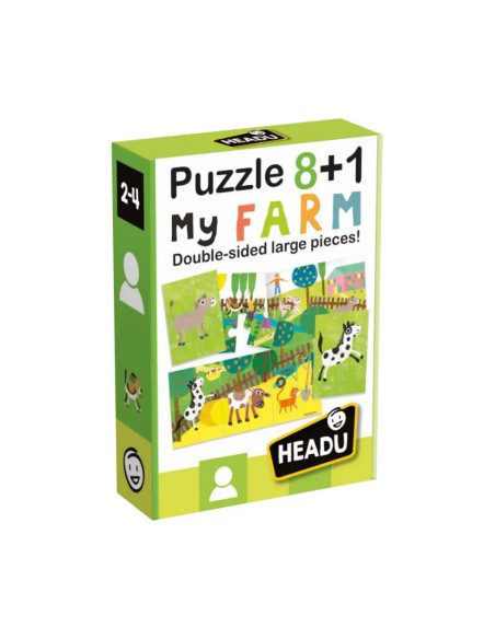 Puzzle 8+1 My Farm