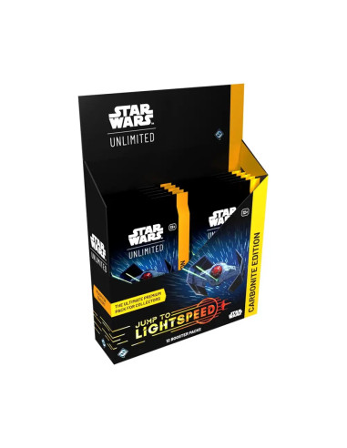 Star Wars Unlimited - Passage en Vitesse Lumière : Display de 12 Boosters Carbonite