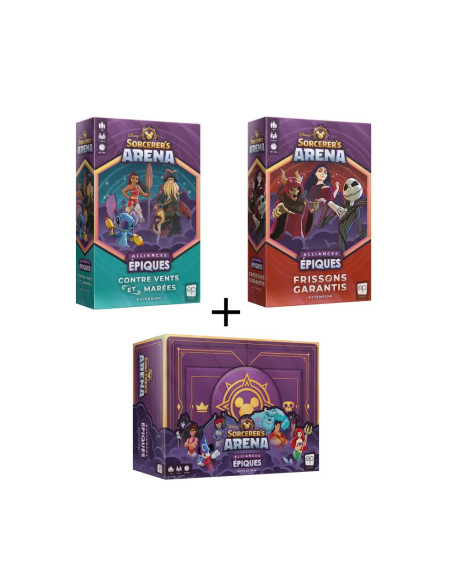 Disney Sorcerer's Arena - Base + 2 Extensions