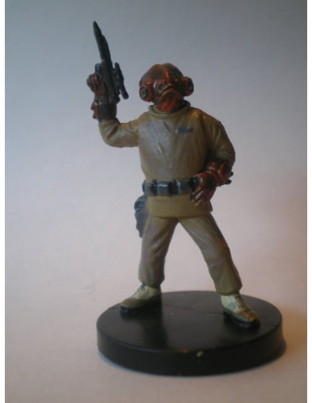 53/60 Mon Calamari Mercenary REBEL STORM commune - Star Wars Mini/Rebel Storm - Fungames