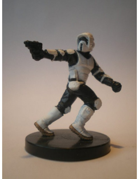 33/60 Scout Trooper REBEL STORM unco - Star Wars Mini/Rebel Storm