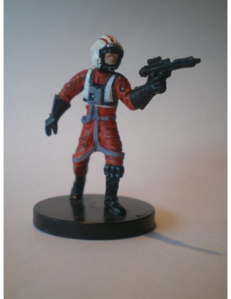 17/60 Rebel Pilot REBEL STORM commune - Star Wars Mini/Rebel Storm