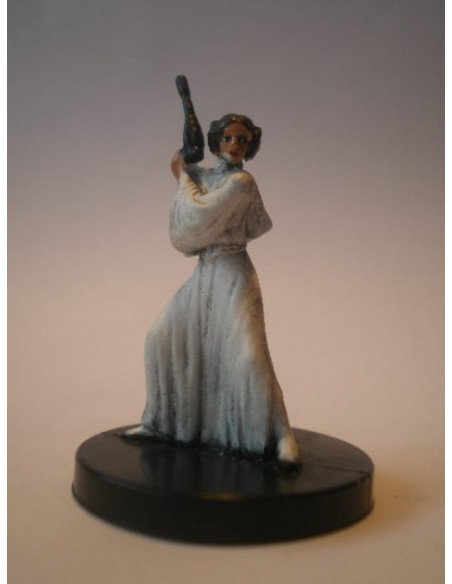 13/60 Princess Leia, Senator REBEL STORM rare - Star Wars Mini/Rebel