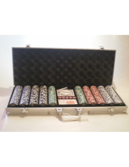 MALETTE POKER 500 JETONS