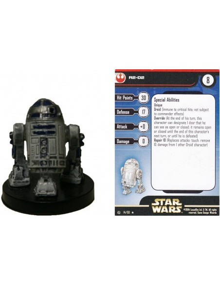 -1460-r2-d2-rebel-storm-Rare - Star Wars Mini/Imperial Entanglements