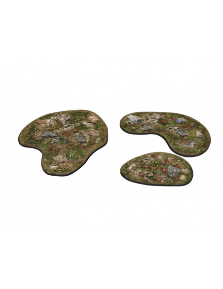 Tapis de jeu - 2D terrain -  Terrain rocailleux 