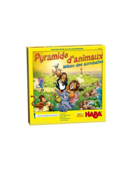 Pyramide d’Animaux - Mémo des Acrobates 