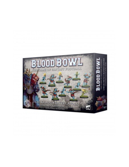 Blood Bowl : Lizardmen Team - Gwaka'moli Crater Gators