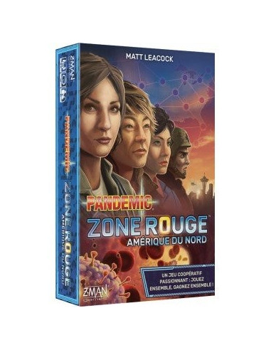 Pandemic Zone Rouge : Amérique Du Nord